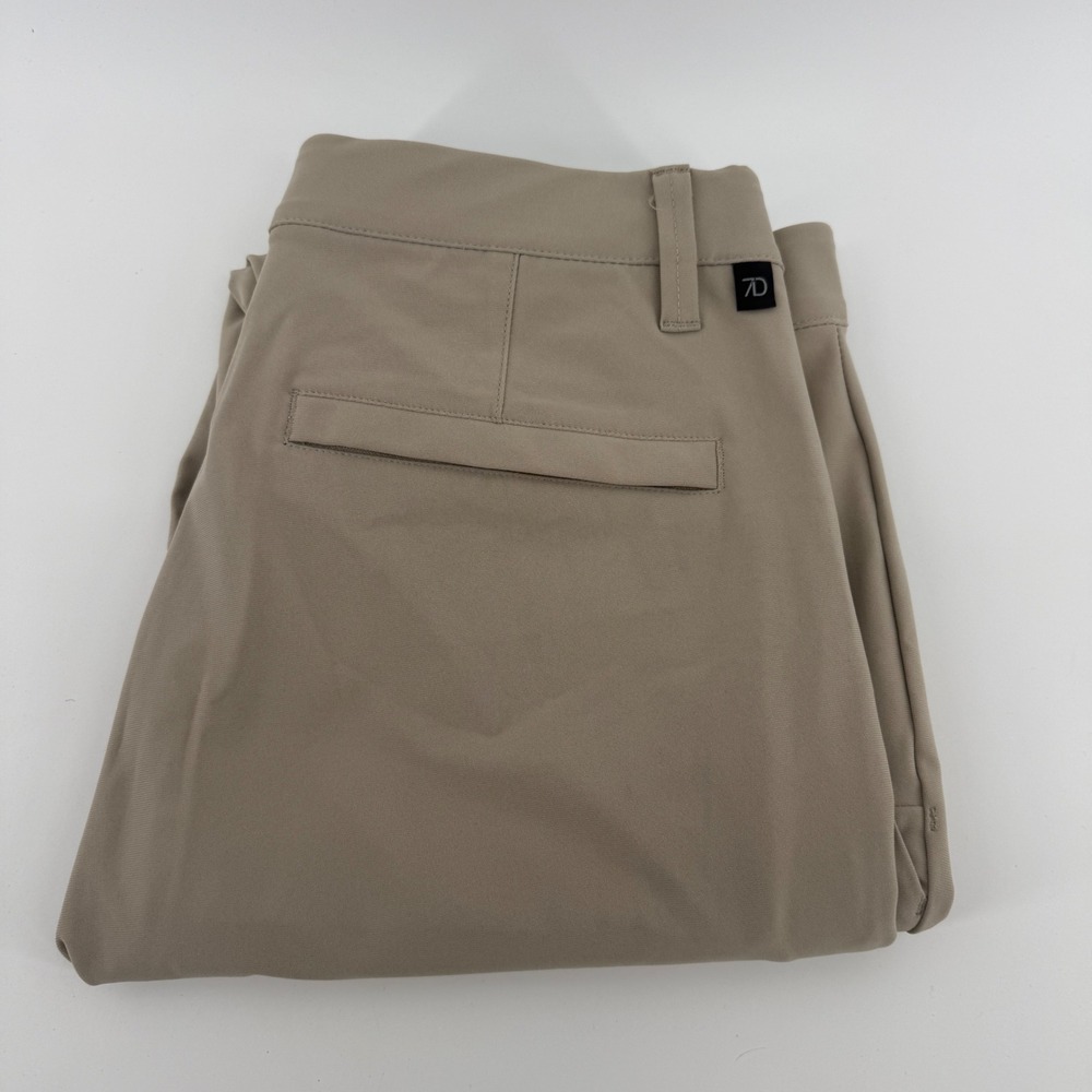 7 Diamonds Infinity Chino Mens 30x30 Khaki Tan Performance Pants STP-1256